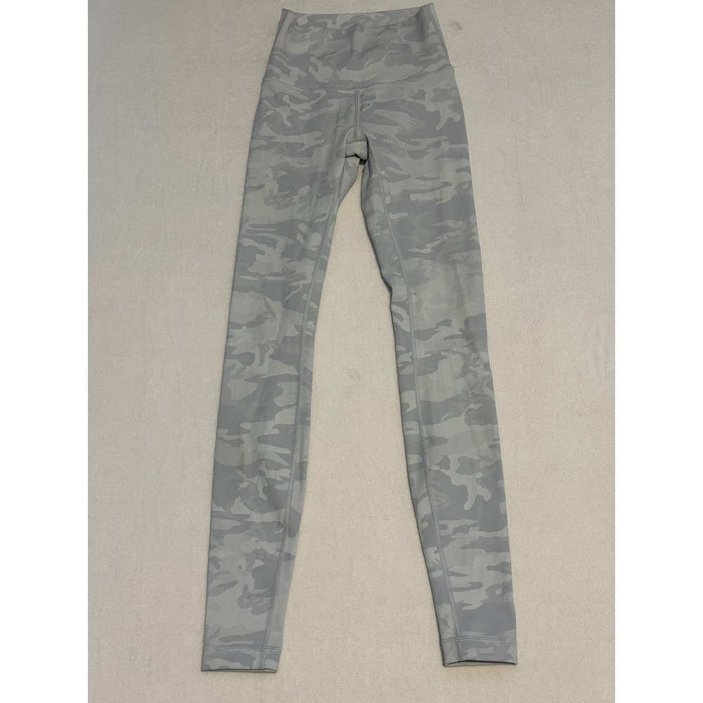 lululemon athletica Gray Camo Leggings